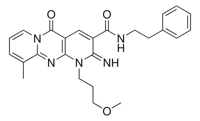 2-IMINO-1-(3-METHOXYPROPYL)-10-METHYL-5-OXO-N-(2-PHENYLETHYL)-1,5-DIHYDRO-2H-DIPYRIDO[1,2-A:2,3-D]PYRIMIDINE-3-CARBOXAMIDE AldrichCPR