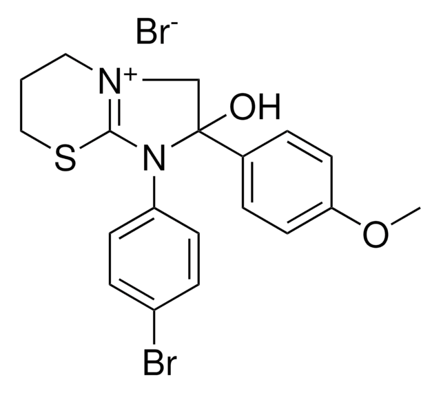 1-(4-BROMOPHENYL)-2-HYDROXY-2-(4-METHOXYPHENYL)-1H,2H,3H,5H,6H,7H-IMIDAZO[2,1-B][1,3]THIAZIN-4-IUM BROMIDE AldrichCPR