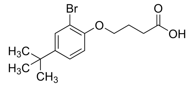 4-(2-Bromo-4-tert-butylphenoxy)butanoic acid AldrichCPR