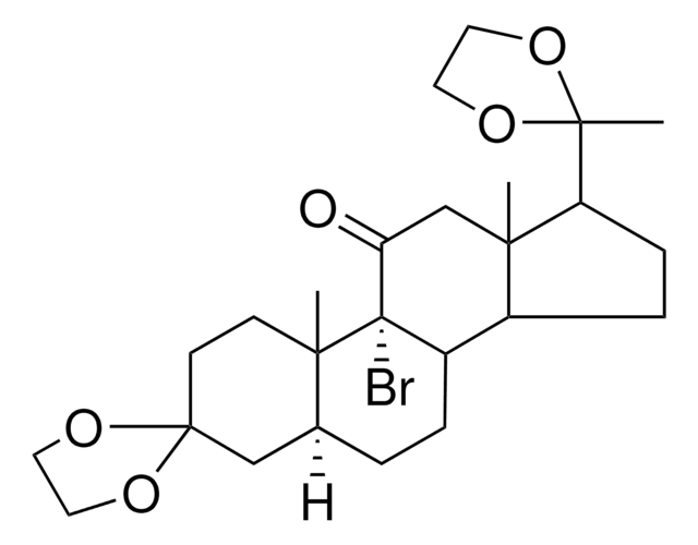 3,3:20,20-BIS(ETHYLENEDIOXY)-9-ALPHA-BROMO-5-ALPHA-PREGNAN-11-ONE AldrichCPR