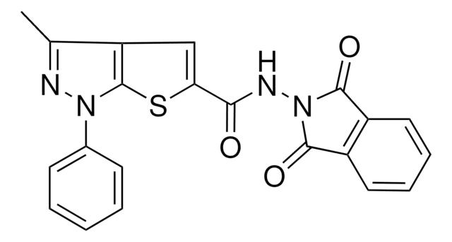 N-(1,3-DIOXO-1,3-DIHYDRO-2H-ISOINDOL-2-YL)-3-METHYL-1-PHENYL-1H-THIENO[2,3-C]PYRAZOLE-5-CARBOXAMIDE AldrichCPR