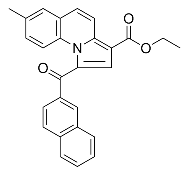 ETHYL 7-METHYL-1-(2-NAPHTHOYL)PYRROLO(1,2-A)QUINOLINE-3-CARBOXYLATE AldrichCPR