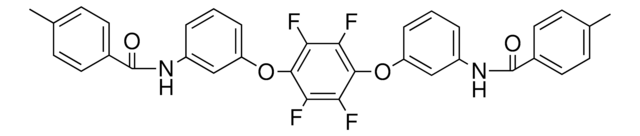 4-METHYL-N-[3-(2,3,5,6-TETRAFLUORO-4-{3-[(4-METHYLBENZOYL)AMINO]PHENOXY}PHENOXY)PHENYL]BENZAMIDE AldrichCPR