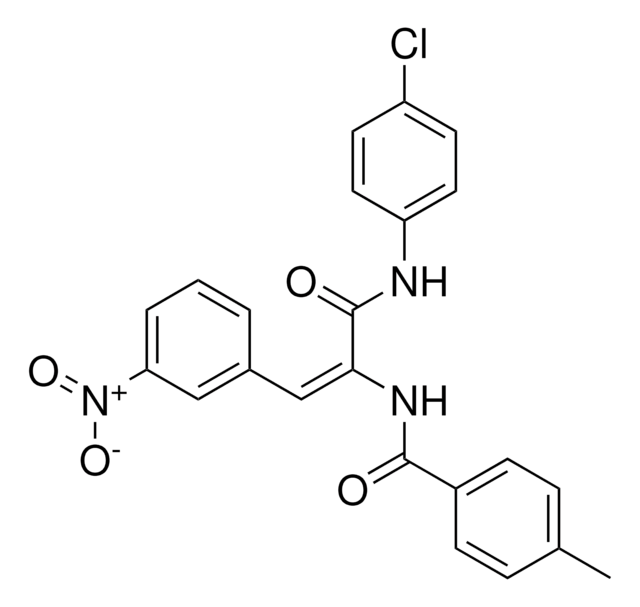 N-(1-((4-CHLOROANILINO)CARBONYL)-2-(3-NITROPHENYL)VINYL)-4-METHYLBENZAMIDE AldrichCPR