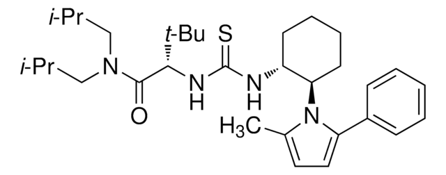 (2S)-3,3-Dimethyl-2-[[(1R,2R)-2-(2-methyl-5-phenyl-1-pyrrolyl)cyclohexyl]thioureido]-N,N-bis(2-isobutyl)butanamide 97%