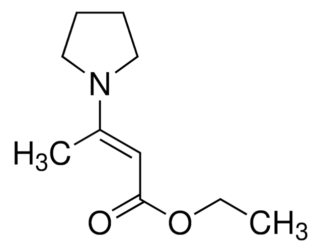 Ethyl (E)-3-(1-pyrrolidinyl)crotonate 99% (GC)