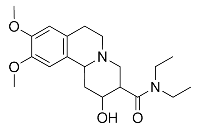 N,N-DIETHYL-2-HYDROXY-9,10-DIMETHOXY-1,3,4,6,7,11B-HEXAHYDRO-2H-PYRIDO[2,1-A]ISOQUINOLINE-3-CARBOXAMIDE AldrichCPR