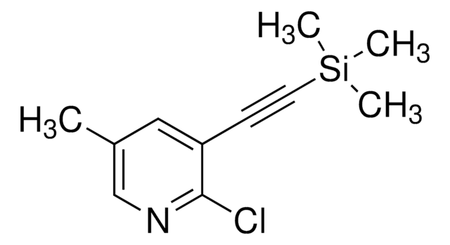 2-Chloro-5-methyl-3-((trimethylsilyl)ethynyl)pyridine AldrichCPR