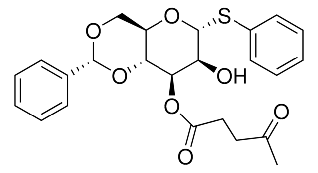 (2R,4aR,6R,7S,8R,8aR)-7-Hydroxy-2-phenyl-6-(phenylthio)hexahydropyrano[3,2-d][1,3]dioxin-8-yl 4-oxopentanoate &#8805;95%