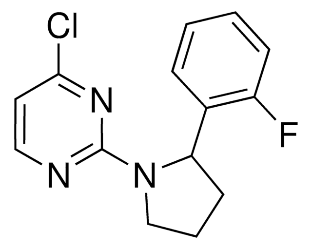 4-Chloro-2-[2-(2-fluorophenyl)-1-pyrrolidinyl]pyrimidine AldrichCPR