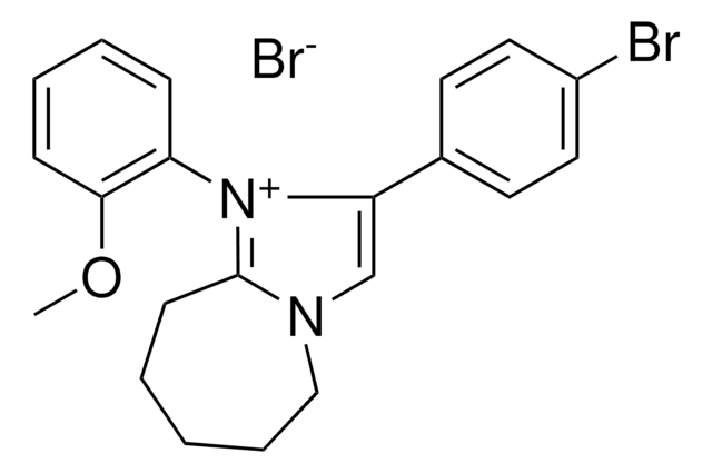 2-(4-BROMOPHENYL)-1-(2-METHOXYPHENYL)-6,7,8,9-TETRAHYDRO-5H-IMIDAZO[1,2-A]AZEPIN-1-IUM BROMIDE AldrichCPR