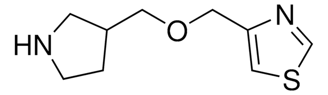 4-((Pyrrolidin-3-ylmethoxy)methyl)thiazole AldrichCPR