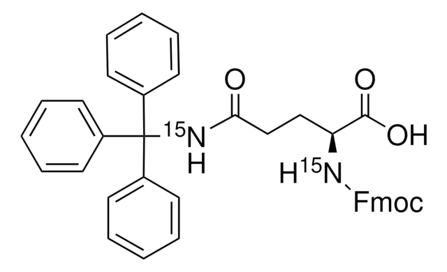 Fmoc-Gln-(Trt)-OH-15N2 98 atom % 15N, 97% (CP)