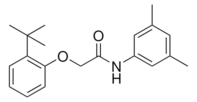 2-(2-TERT-BUTYL-PHENOXY)-N-(3,5-DIMETHYL-PHENYL)-ACETAMIDE AldrichCPR