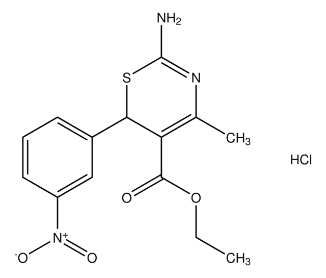 ethyl 2-amino-4-methyl-6-(3-nitrophenyl)-6H-1,3-thiazine-5-carboxylate hydrochloride AldrichCPR