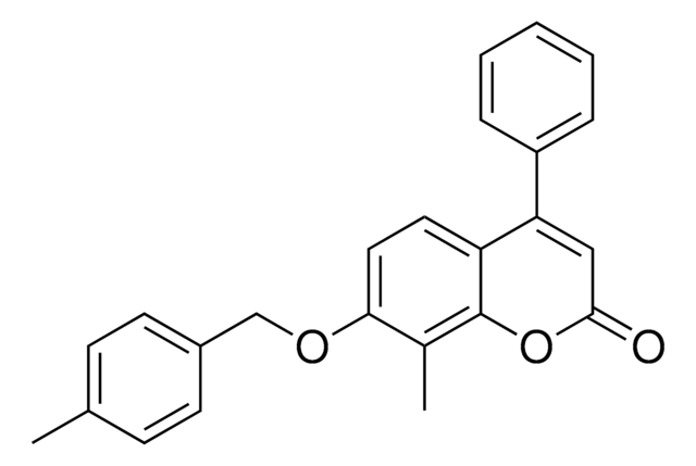 8-METHYL-7-((4-METHYLBENZYL)OXY)-4-PHENYL-2H-CHROMEN-2-ONE AldrichCPR