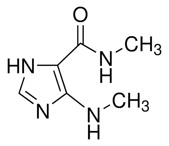 N-Methyl-5-(methylamino)-1H-imidazole-4-carboxamide certified reference material, TraceCERT&#174;, Manufactured by: Sigma-Aldrich Production GmbH, Switzerland