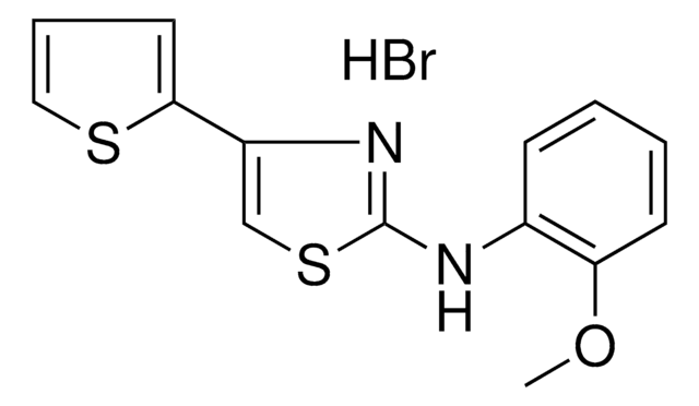 (2-METHOXY-PHENYL)-(4-THIOPHEN-2-YL-THIAZOL-2-YL)-AMINE, HYDROBROMIDE AldrichCPR