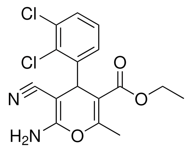 ETHYL 6-AMINO-5-CYANO-4-(2,3-DICHLOROPHENYL)-2-METHYL-4H-PYRAN-3-CARBOXYLATE AldrichCPR