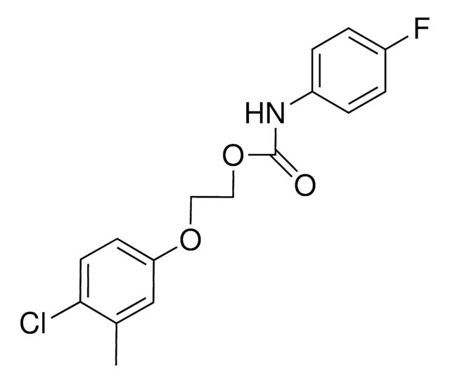 2-(4-CHLORO-3-METHYLPHENOXY)ETHYL N-(4-FLUOROPHENYL)CARBAMATE AldrichCPR