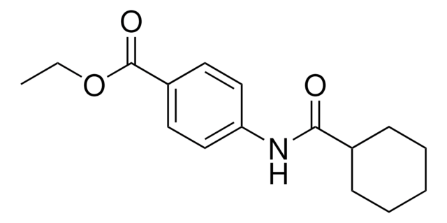 ETHYL 4-((CYCLOHEXYLCARBONYL)AMINO)BENZOATE AldrichCPR