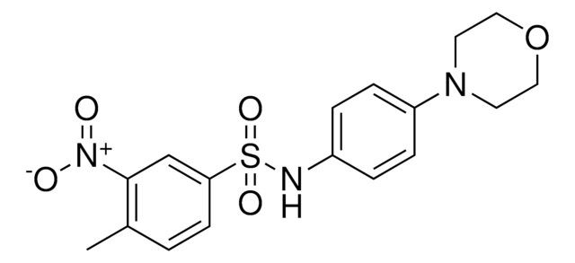 4-METHYL-N-(4-(4-MORPHOLINYL)PHENYL)-3-NITROBENZENESULFONAMIDE AldrichCPR