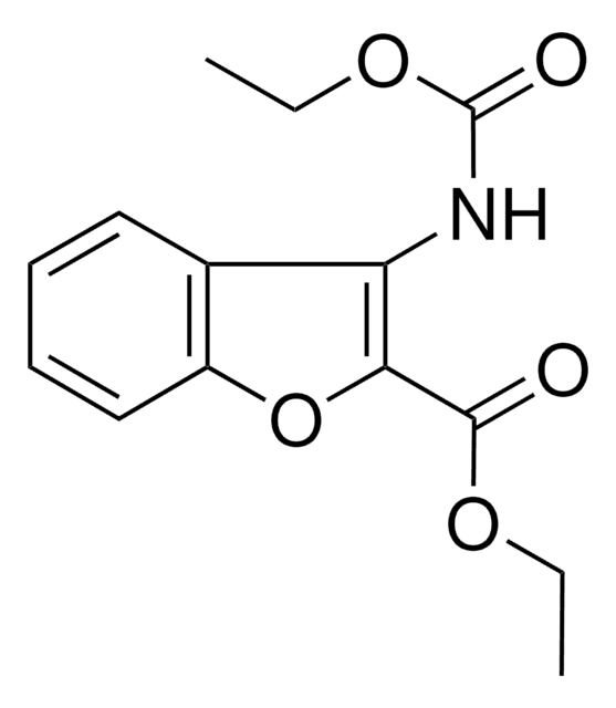 ETHYL 3-((ETHOXYCARBONYL)AMINO)-1-BENZOFURAN-2-CARBOXYLATE AldrichCPR