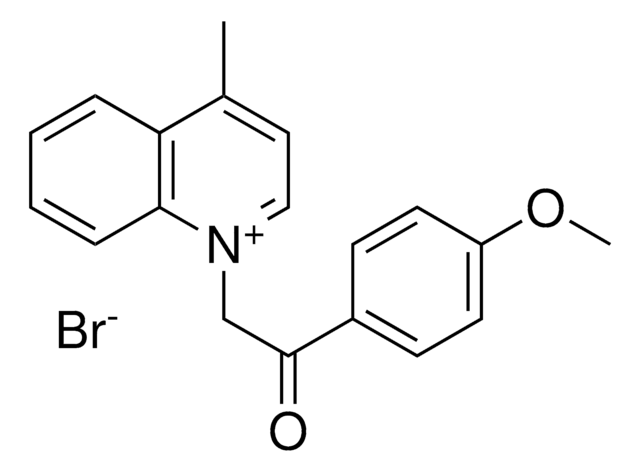 1-(2-(4-METHOXYPHENYL)-2-OXOETHYL)-4-METHYLQUINOLINIUM BROMIDE AldrichCPR