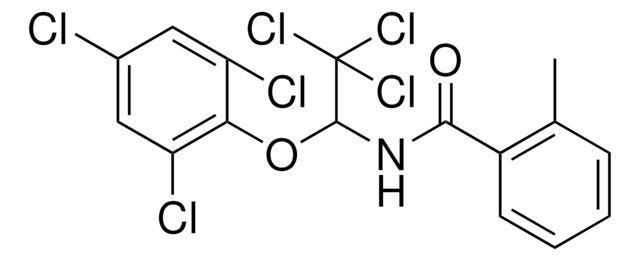 2-METHYL-N-(2,2,2-TRICHLORO-1-(2,4,6-TRICHLOROPHENOXY)ETHYL)BENZAMIDE AldrichCPR