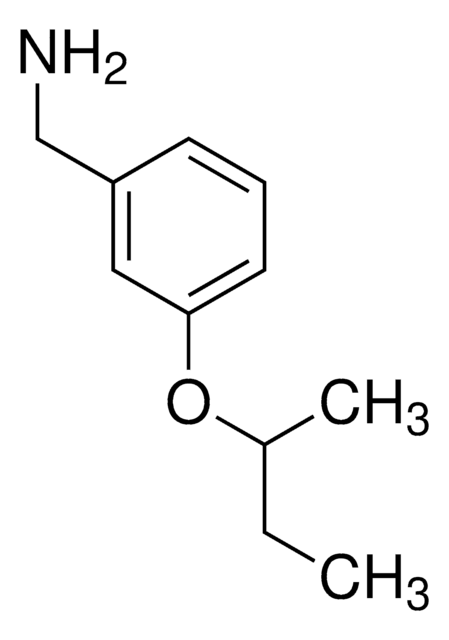 [3-(sec-Butoxy)phenyl]methanamine AldrichCPR