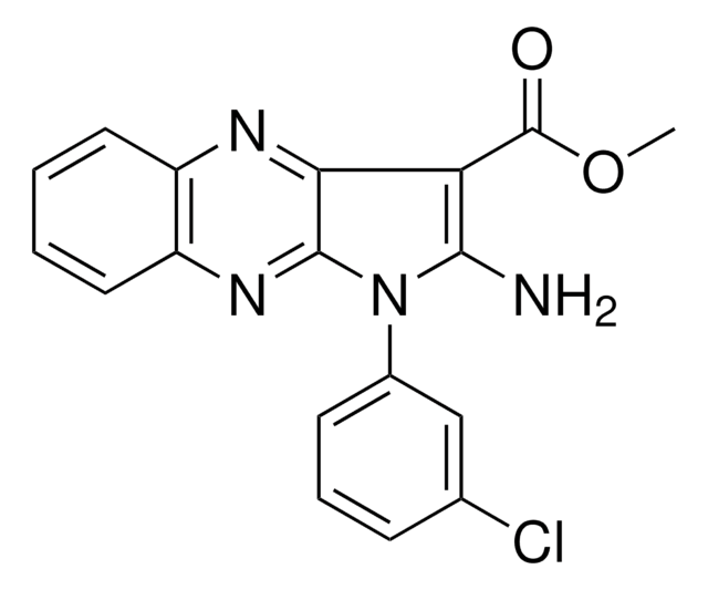 METHYL 2-AMINO-1-(3-CHLOROPHENYL)-1H-PYRROLO(2,3-B)QUINOXALINE-3-CARBOXYLATE AldrichCPR