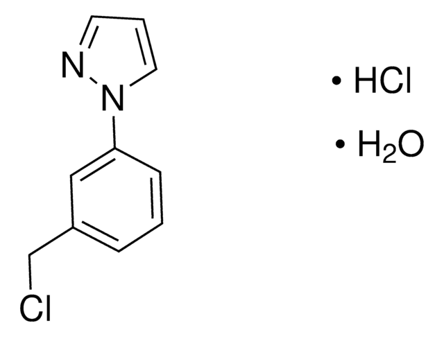 1-[3-(Chloromethyl)phenyl]-1H-pyrazole hydrochloride hydrate AldrichCPR