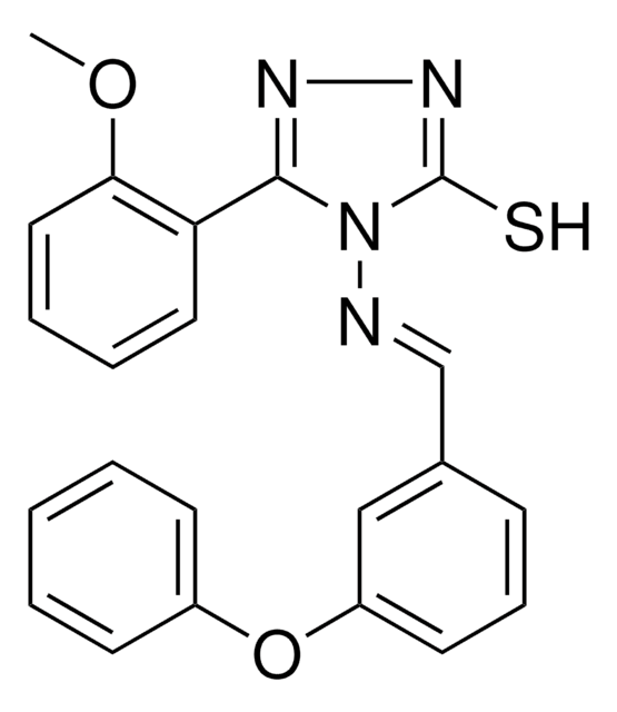 5-(2-METHOXYPHENYL)-4-((3-PHENOXYBENZYLIDENE)AMINO)-4H-1,2,4-TRIAZOLE-3-THIOL AldrichCPR