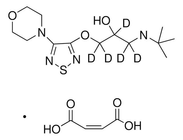 rac-Timolol-1,1,2,3,3-d5 maleate &#8805;98 atom % D, &#8805;98% (CP)