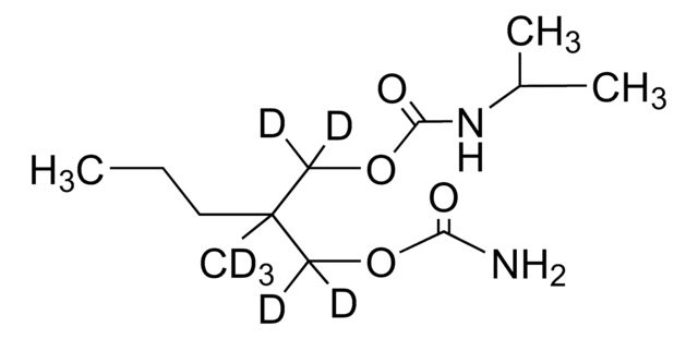 Carisoprodol-D7 solution 1.0&#160;mg/mL in methanol, ampule of 1&#160;mL, certified reference material, Cerilliant&#174;