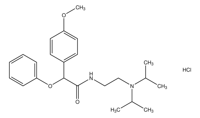 N-[2-(diisopropylamino)ethyl]-2-(4-methoxyphenyl)-2-phenoxyacetamide hydrochloride AldrichCPR