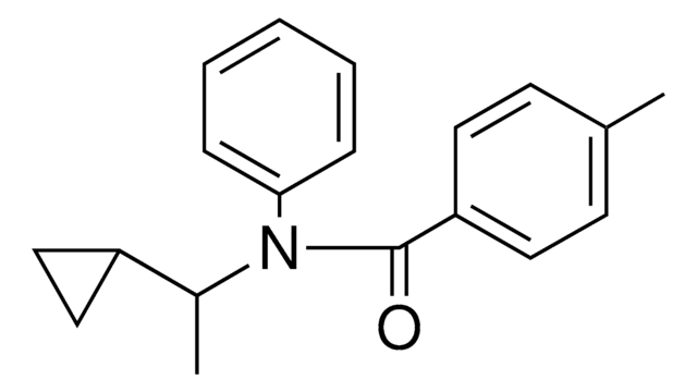 N-(1-CYCLOPROPYL-ETHYL)-4-METHYL-N-PHENYL-BENZAMIDE AldrichCPR