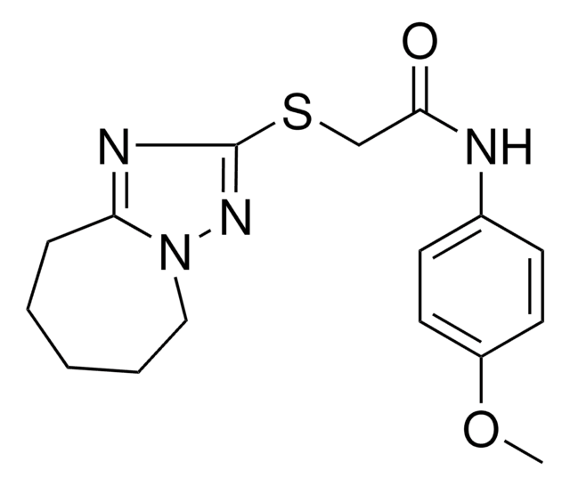 N-(4-METHOXYPHENYL)-2-(6,7,8,9-TETRAHYDRO-5H-[1,2,4]TRIAZOLO[1,5-A]AZEPIN-2-YLSULFANYL)ACETAMIDE AldrichCPR