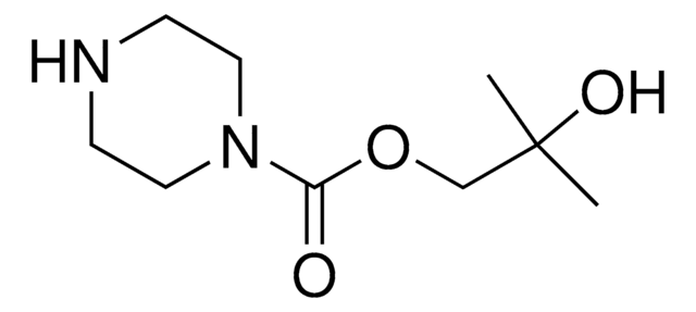 2-Hydroxy-2-methylpropyl 1-piperazinecarboxylate AldrichCPR