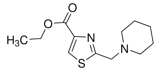 Ethyl 2-(1-piperidinylmethyl)-1,3-thiazole-4-carboxylate AldrichCPR