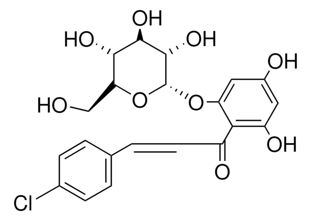 2-[3-(4-CHLOROPHENYL)ACRYLOYL]-3,5-DIHYDROXYPHENYL ALPHA-L-GLUCOPYRANOSIDE AldrichCPR