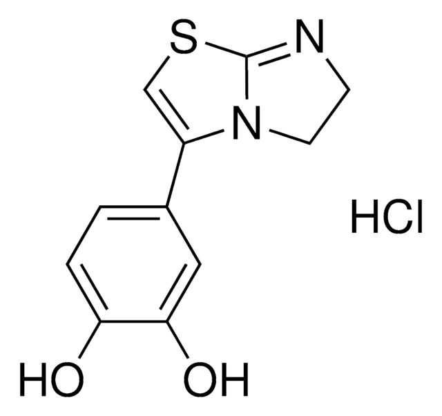 3-(3,4-DIHYDROXYPHENYL)-5,6-DIHYDROIMIDAZO(2,1-B)THIAZOLE HYDROCHLORIDE AldrichCPR