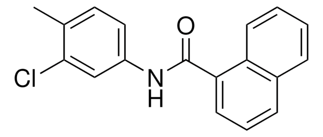 N-(3-CHLORO-4-METHYLPHENYL)-1-NAPHTHAMIDE AldrichCPR