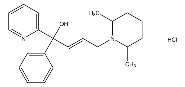 (2E)-4-(2,6-dimethyl-1-piperidinyl)-1-phenyl-1-(2-pyridinyl)-2-buten-1-ol hydrochloride AldrichCPR