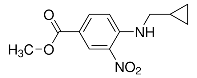 Methyl 4-((cyclopropylmethyl)amino)-3-nitrobenzoate AldrichCPR