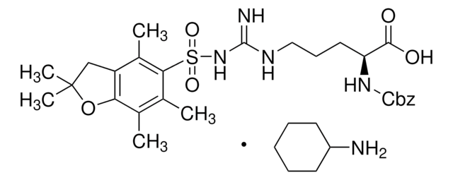 Z-Arg(Pbf)-OH cyclohexylammonium salt purum, &#8805;96.0% (TLC)