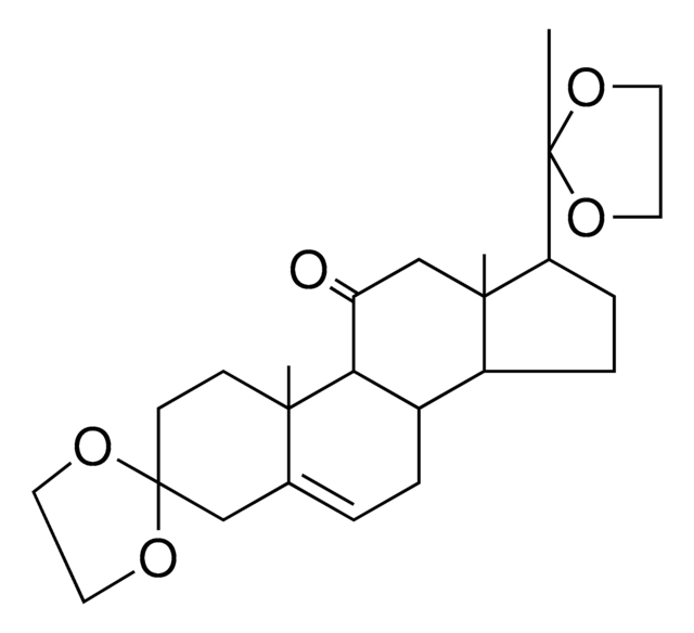 10,13-dimethyl-17-(2-methyl-1,3-dioxolan-2-yl)-1,4,7,8,9,10,12,13,14,15,16,17-dodecahydrospiro[cyclopenta[a]phenanthrene-3,2'-[1,3]dioxolan]-11(2H)-one AldrichCPR