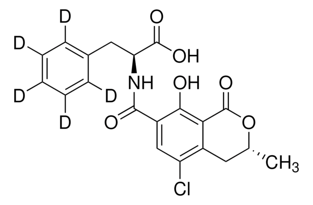 赭曲霉素 A-d5 溶液 10&#160;&#956;g/mL in acetonitrile, analytical standard