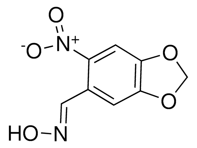 6-NITRO-1,3-BENZODIOXOLE-5-CARBOXALDEHYDE OXIME AldrichCPR