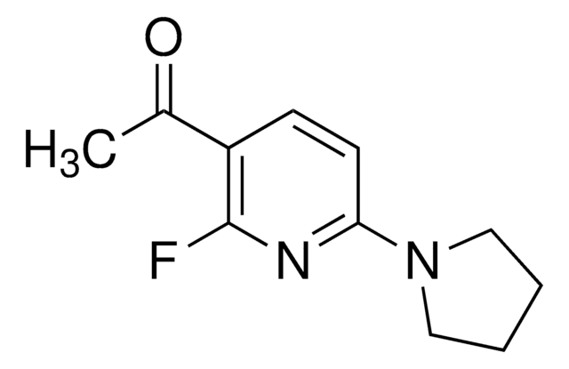 1-(2-Fluoro-6-(pyrrolidin-1-yl)pyridin-3-yl)ethanone AldrichCPR